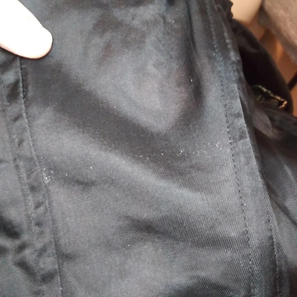 Zara Black & Gold Lame´ Puffed Sleeve Special Occasion Cropped Top - Picture 12 of 15